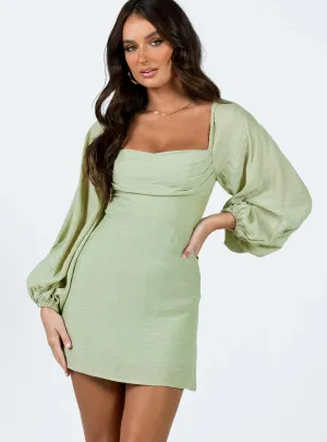 Warra Mini Dress Sage