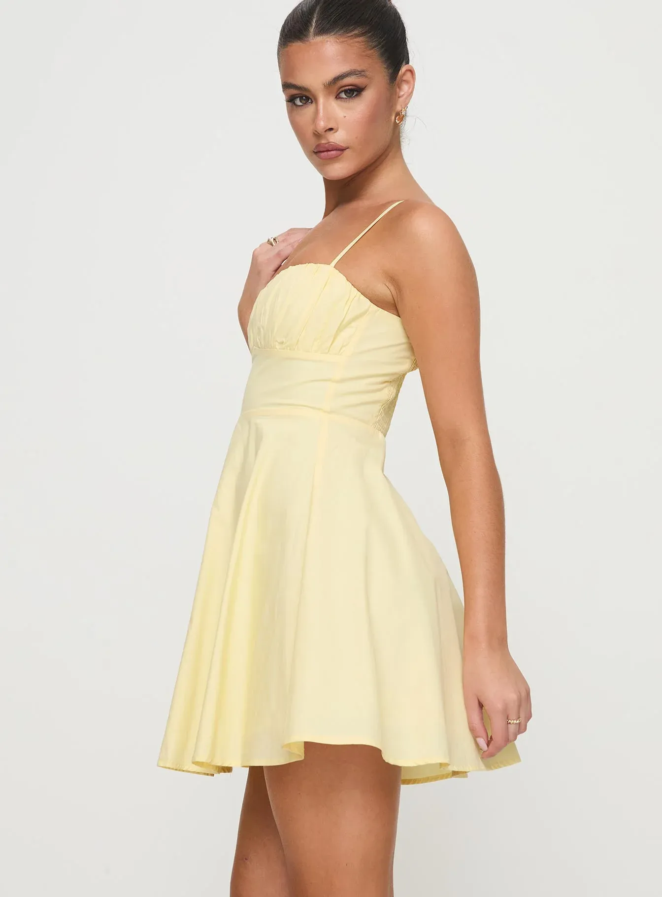 Xantha Mini Dress Yellow