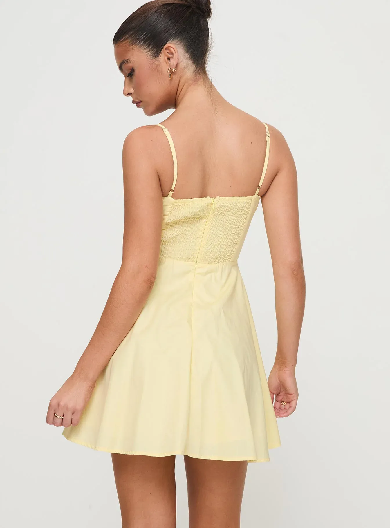 Xantha Mini Dress Yellow