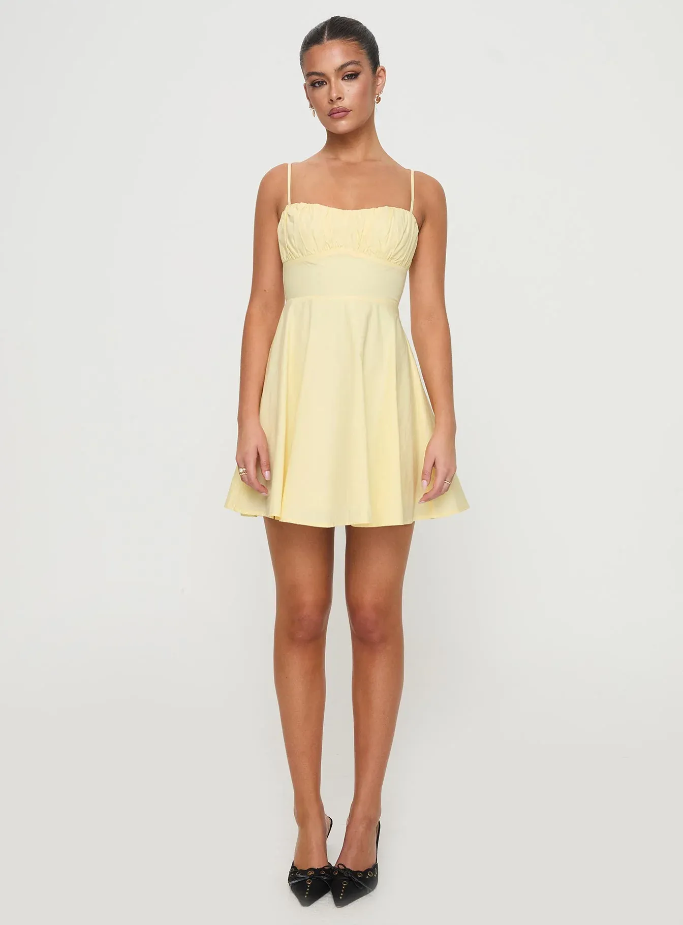 Xantha Mini Dress Yellow